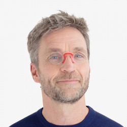 GAFAS DE LECTURA OVAL NOOZ ROJAS