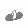 GAFAS DE LECTURA OVAL NOOZ GRISES
