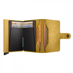 MINIWALLET VINTAGE SECRID - YELLOW