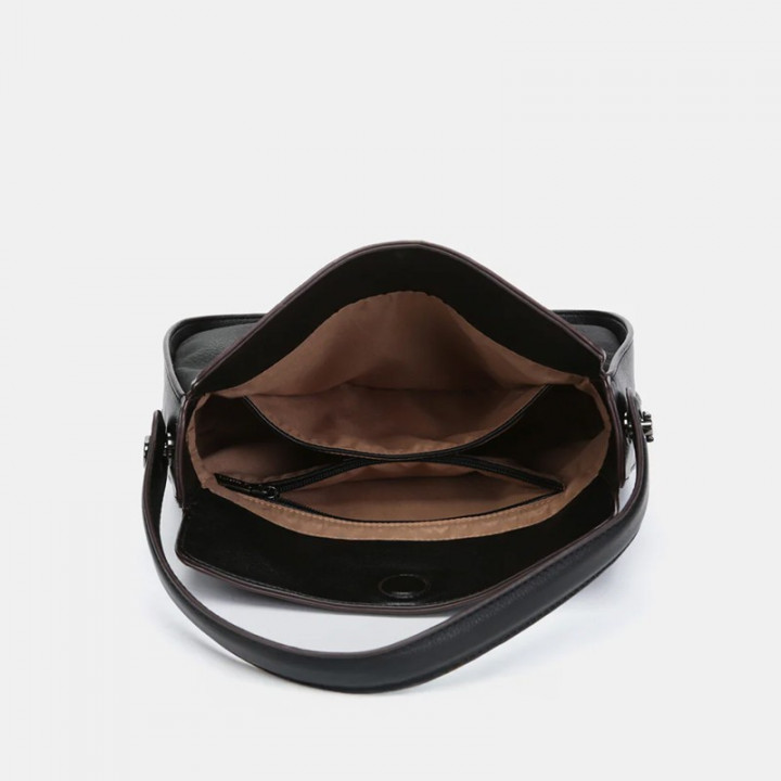 BOLSO DE HOMBRO ELDA ABBACINO - BLACK