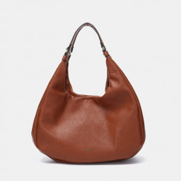 BOLSO DE HOMBRO BELA ABBACINO - COGNAC