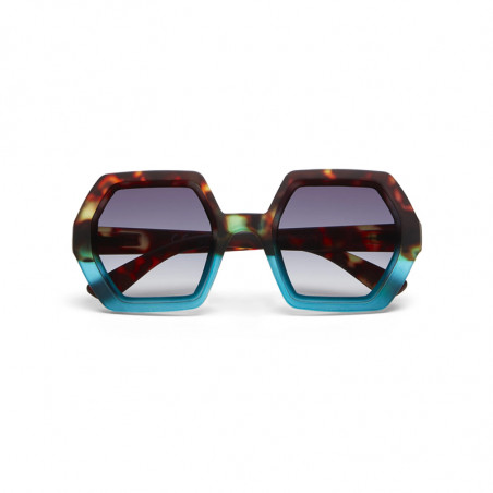 GAFAS EMMA OKKIA - HABANA Y AZUL