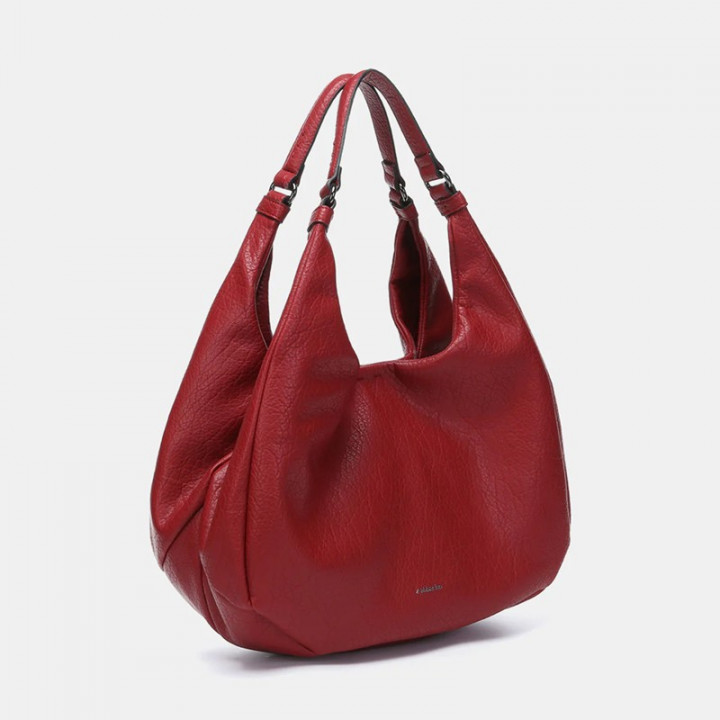 BOLSO DE HOMBRO BELA ABBACINO - ROJO