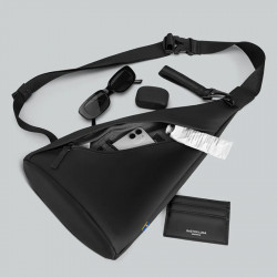 BOLSO BANDOLERA SPLASH SLING GASTON LUGA - BLACK