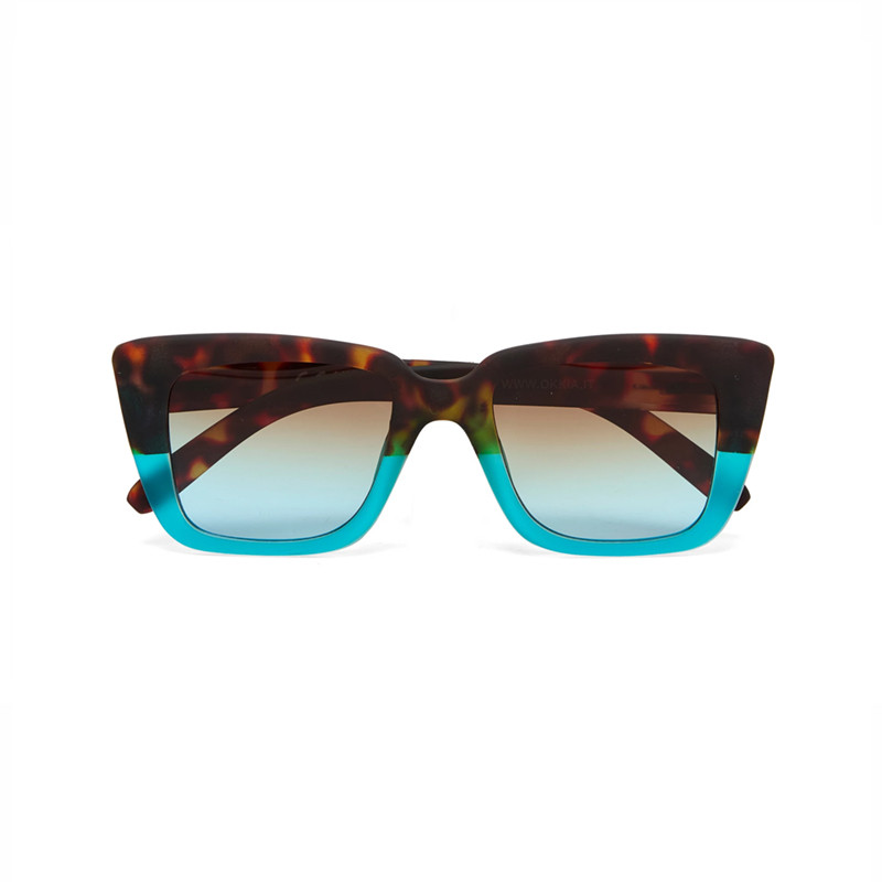 GAFAS ELBA OKKIA - HABANA Y AZUL