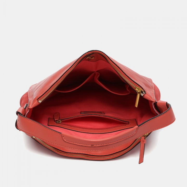 BOLSO DE HOMBRO OCEANS DIARY ABBACINO - CORAL