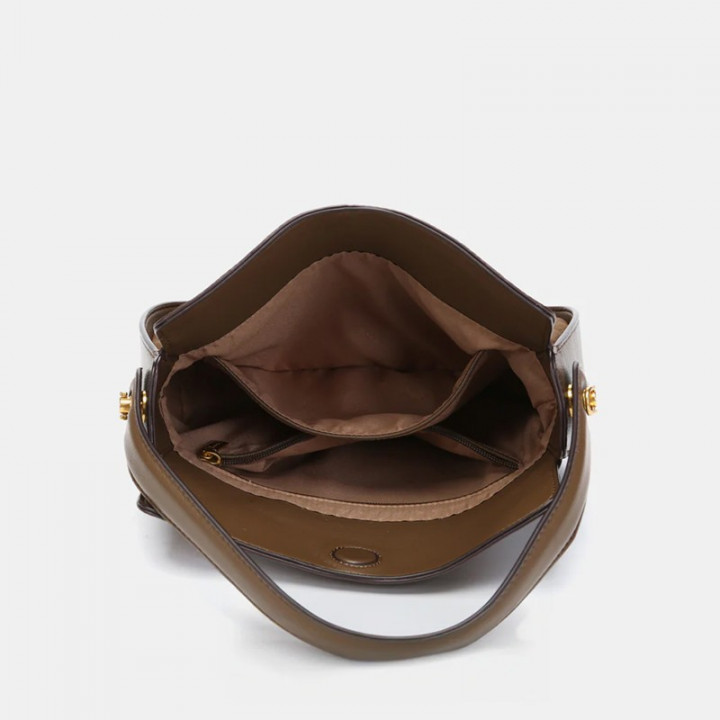 BOLSO DE HOMBRO ELDA ABBACINO - GREEN