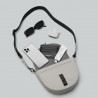 BOLSO BANDOLERA SPLASH MOON CROSSBODY GASTON LUGA - TAUPE