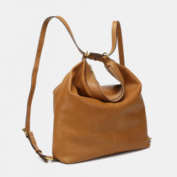 BOLSO MOCHILA KIRA ABBACINO - COGNAC