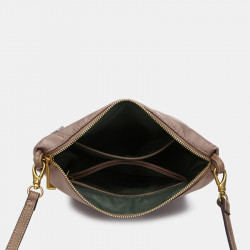 BOLSO BANDOLERA NINA ABBACINO - CAMEL