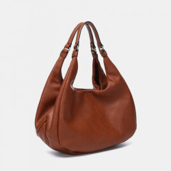 BOLSO DE HOMBRO BELA ABBACINO - COGNAC
