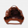 BOLSO DE HOMBRO BELA ABBACINO - COGNAC