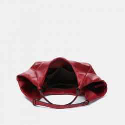 BOLSO DE HOMBRO BELA ABBACINO - ROJO