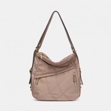 BOLSO MOCHILA NINA ABBACINO - CAMEL