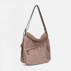 BOLSO MOCHILA NINA ABBACINO - CAMEL