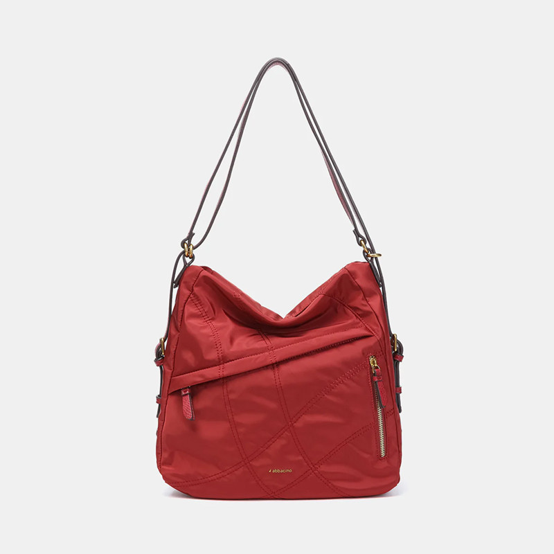 BOLSO MOCHILA NINA ABBACINO - RED
