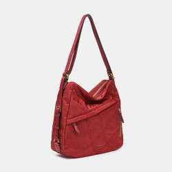 BOLSO MOCHILA NINA ABBACINO - RED