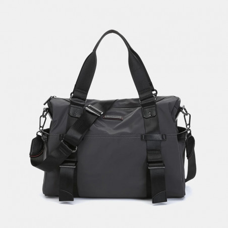 BOLSO DE HOMBRO NOA ABBACINO - GREY