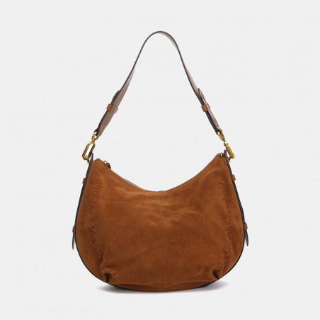 BOLSO DE HOMBRO OCEANS DIARY ABBACINO - COGNAC