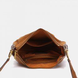 BOLSO DE HOMBRO OCEANS DIARY ABBACINO - COGNAC