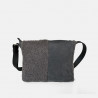BOLSO BANDOLERA PATCHWORK CUIROTS AW5129 - GRIS