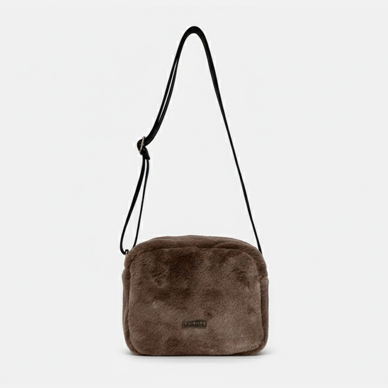 BOLSO BANDOLERA PEQUEÑA GROSSETO CUIROTS AW5032 - TAUPE