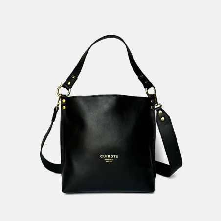 BOLSO DE HOMBRO DAMITA CUIROTS AW5008 - NEGRO