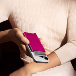 CARDPROTECTOR FOR MAGSAFE SECRID - FUCHSIA