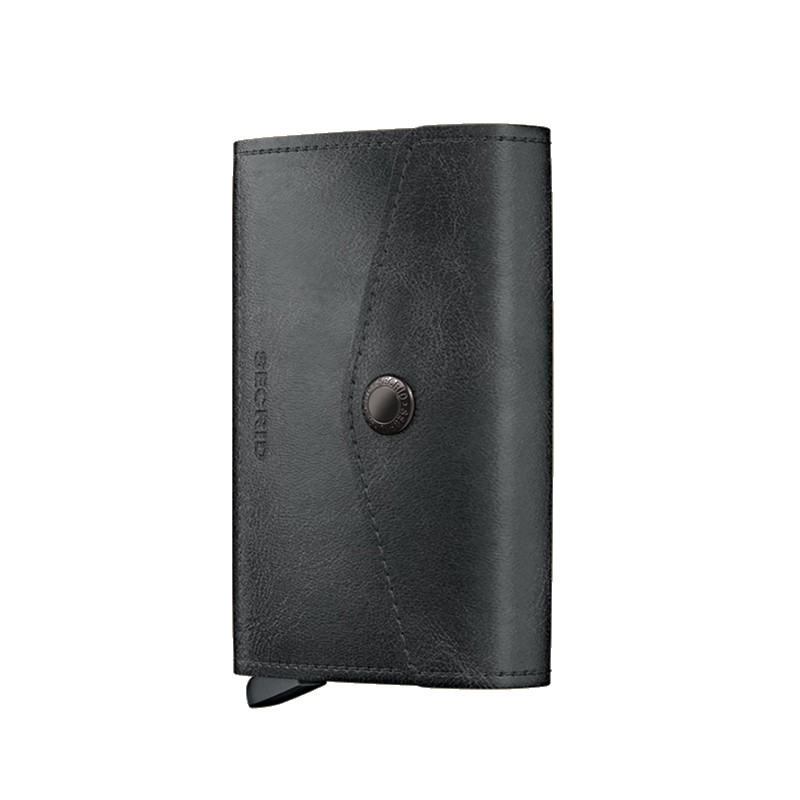 ENVELOPE WALLET VINTAGE SECRID - BLACK