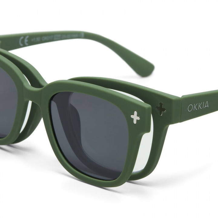 MAGMASK CLIP-ON GIOVANNI OKKIA - VERDE