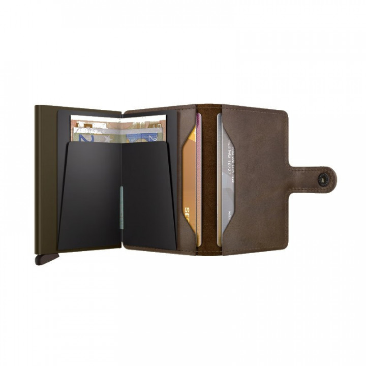 MINIWALLET VINTAGE SECRID - OAK
