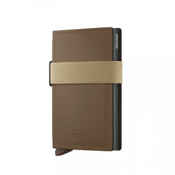 BANDWALLET MATTE SECRID - EARTH & BEIGE