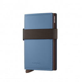 BANDWALLET MATTE SECRID - BLUE & BROWN