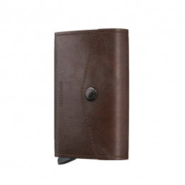 ENVELOPE WALLET VINTAGE SECRID - CHOCOLATE