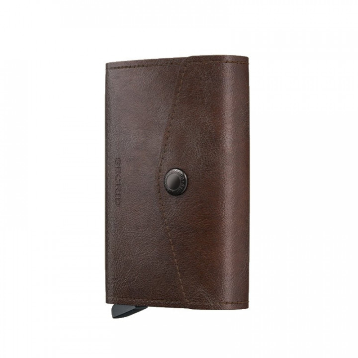 ENVELOPE WALLET VINTAGE SECRID - CHOCOLATE