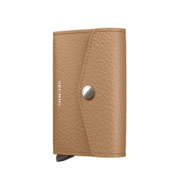 ENVELOPE WALLET PEBBLE SECRID - CAPUCCINO