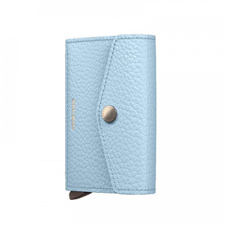 ENVELOPE WALLET PEBBLE SECRID - ICE BLUE