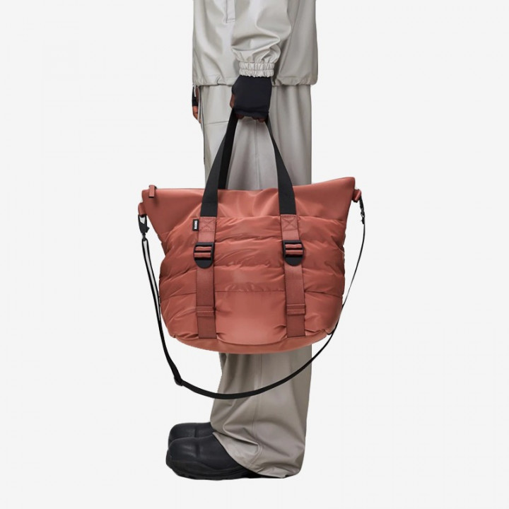 BOLSO TOTE PUFFER MIX MINI RAINS 14010