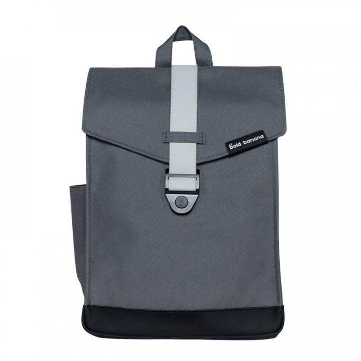 MOCHILA ENVELOPE BOLD BANANA - GREY GRAVITY