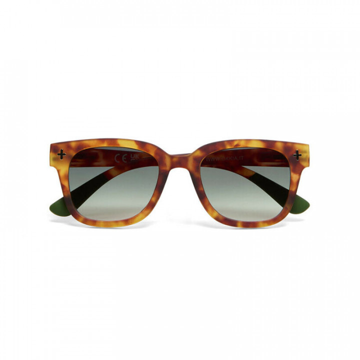 GAFAS GIOVANNI OKKIA - SAHARA HAVANA (LENTES VERDES)