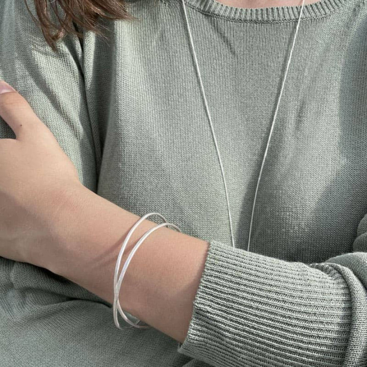 PULSERA GALA SUSI CALA - PLATA