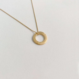 COLLAR CON CIRCULO S GALA SUSI CALA - ORO