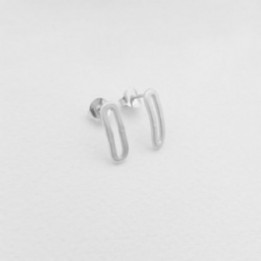 PENDIENTES PEQUEÑOS ROCK & SOUL SUSI CALA - PLATA