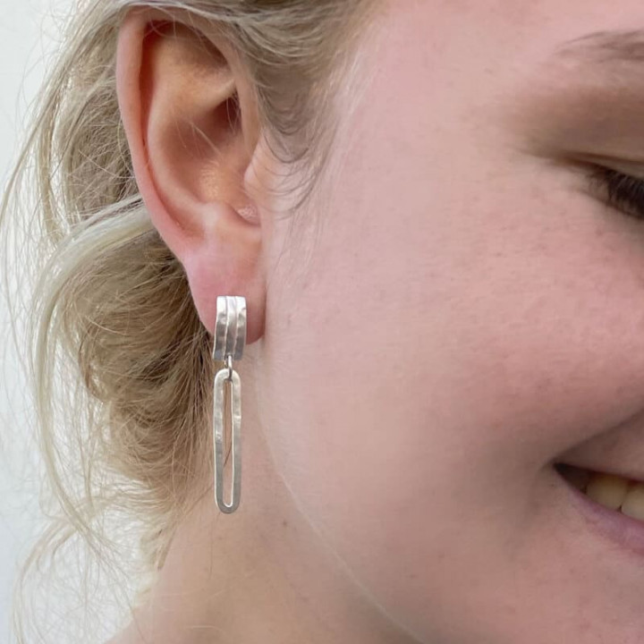 PENDIENTES SOPHIE ROCK & SOUL SUSI CALA - PLATA