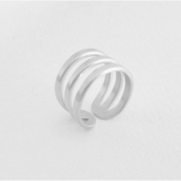 ANILLO TRIPLE ROCK & SOUL SUSI CALA - PLATA