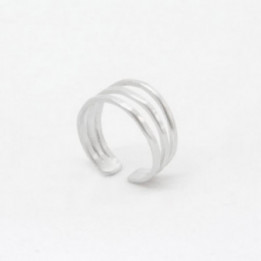 ANILLO TRIPLE SOPHIE SUSI CALA - PLATA