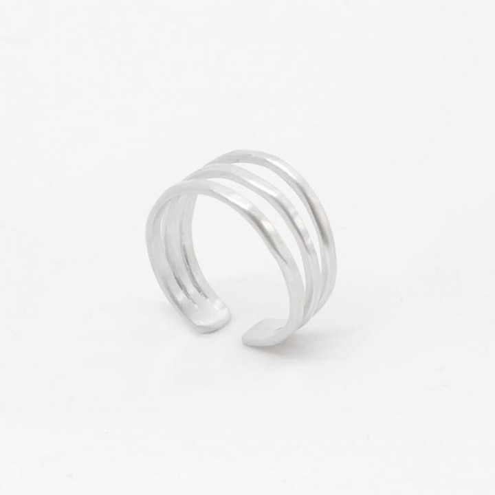 ANILLO TRIPLE SOPHIE SUSI CALA - PLATA