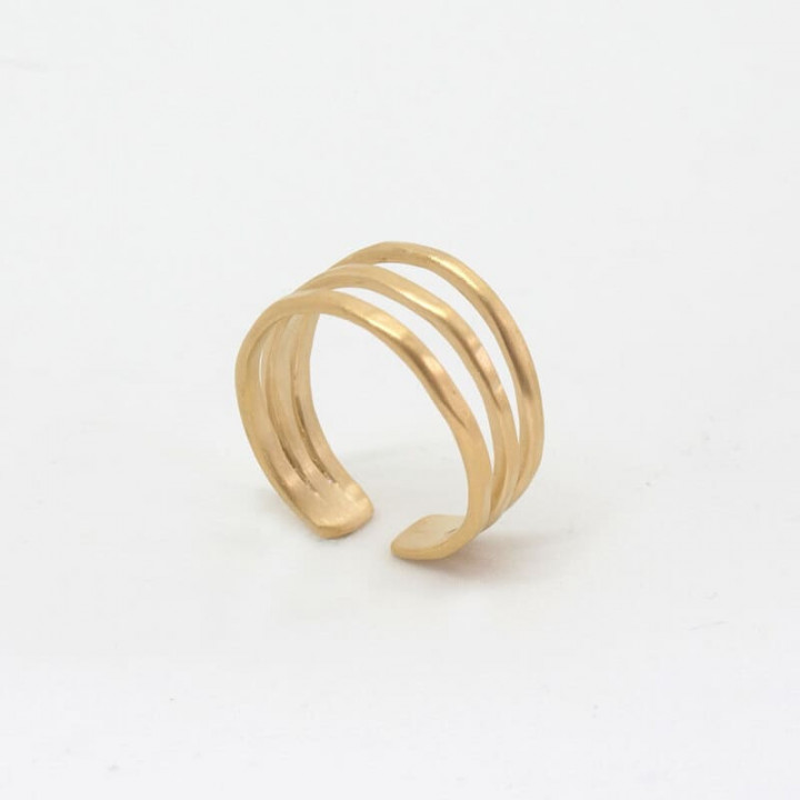 ANILLO TRIPLE SOPHIE SUSI CALA - ORO