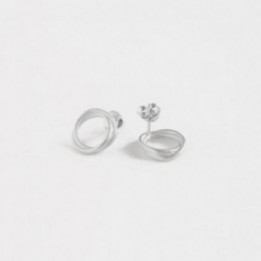 PENDIENTES TWIN S SOPHIE SUSI CALA - PLATA