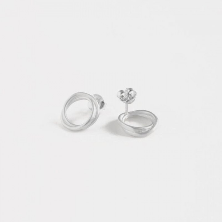 PENDIENTES TWIN S SOPHIE SUSI CALA - PLATA